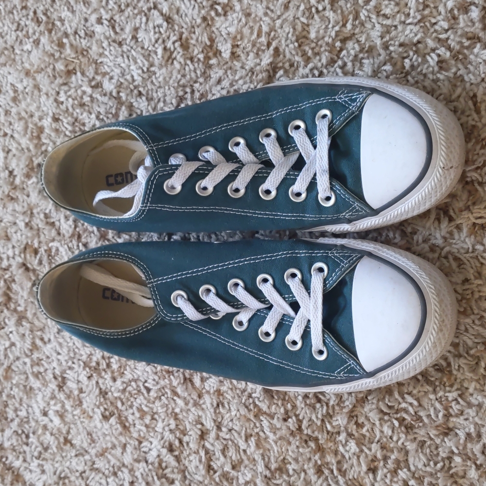 Green Converse Chuck Taylors